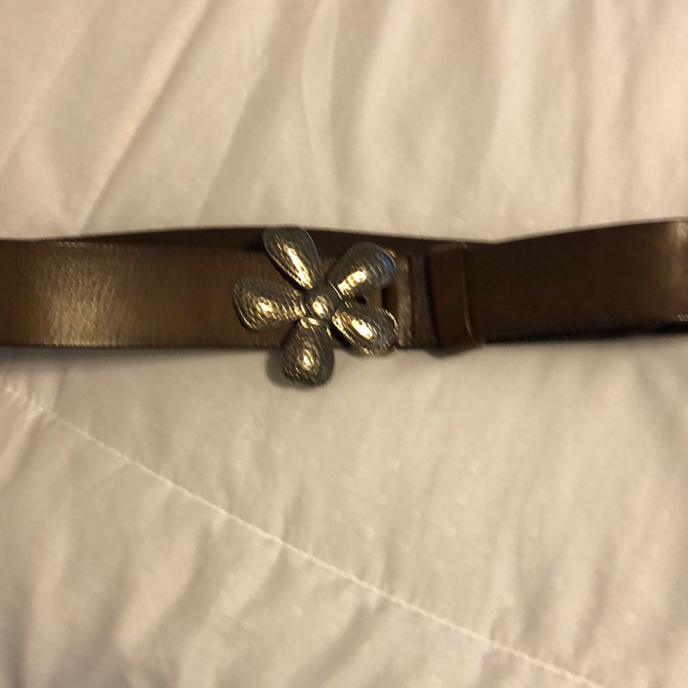 Leather belt